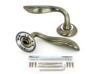 Ручка дверная PALLADIUM Emma AB Античная бронза