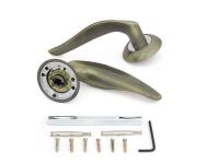 Ручка дверная PALLADIUM Calisto AB Античная бронза